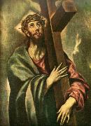 El Greco, christ bearing the cross